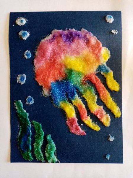 Рисование по соли