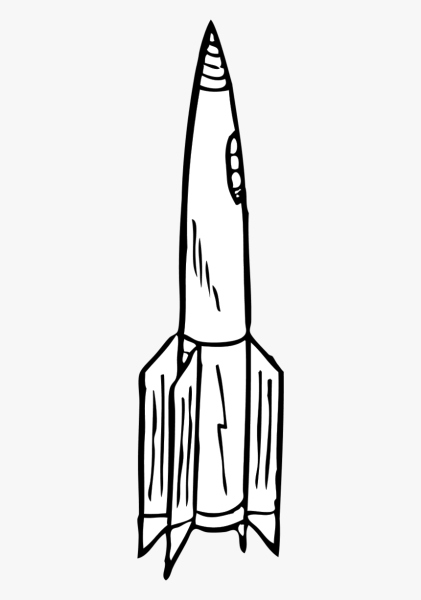 Нарисовать ракету