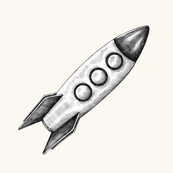 Ракета карандашом