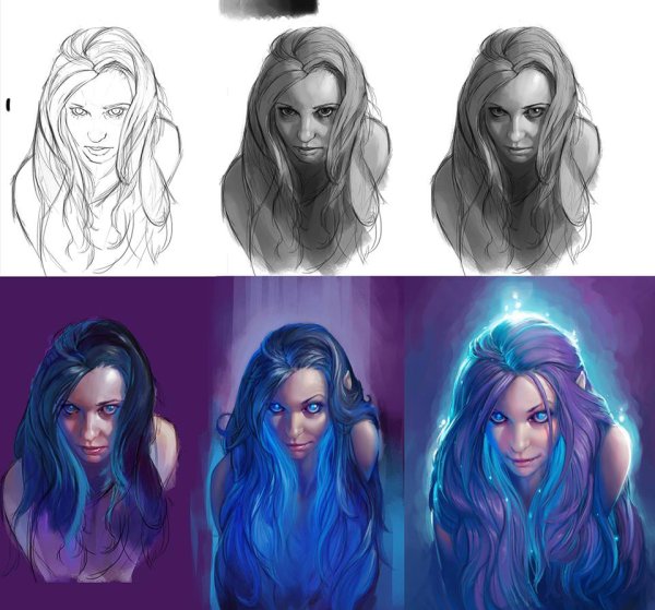 Стили рисования в диджитале