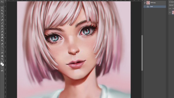 Рисование лица САИ