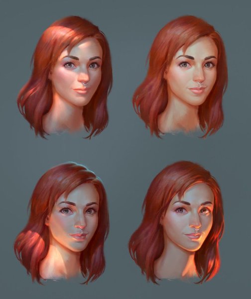 Туториал диджитал портрет