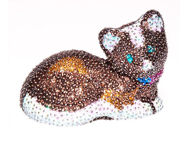 Мозаика Sequin Art 3d Cat sa0501