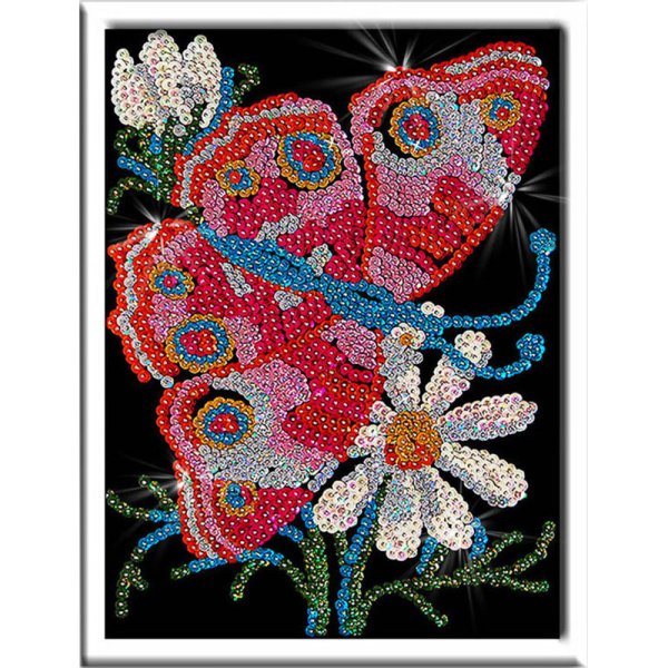 Вышивка пайетками