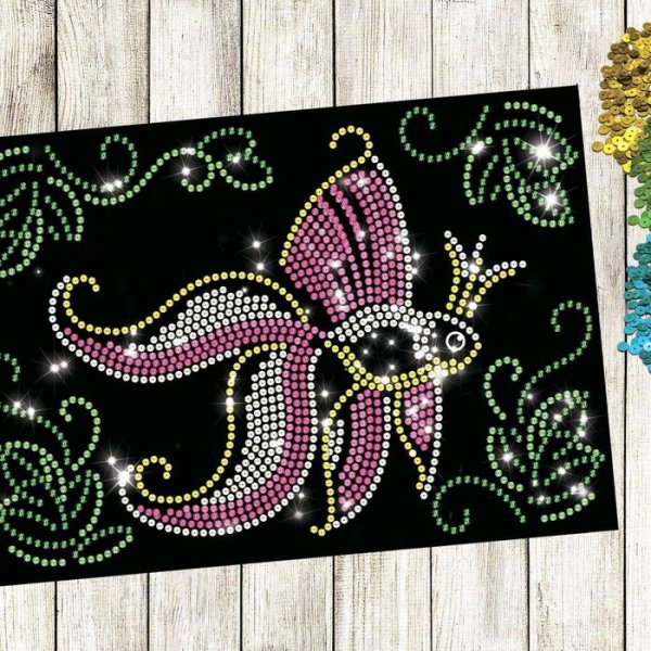 Вышивка пайетками