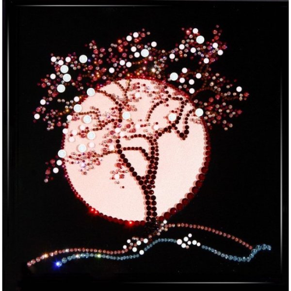 Картины украшенные стразами