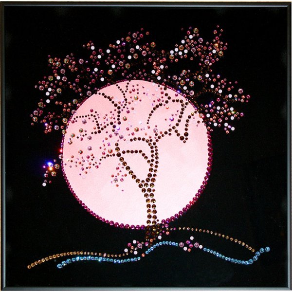 Картины Сваровски Сакура