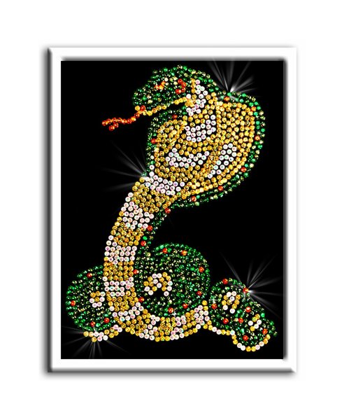 Волшебная мастерская Кобра из паеток