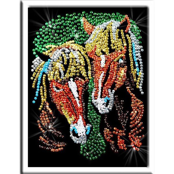 "Волшебная мастерская". Мозаика из пайеток - терьер