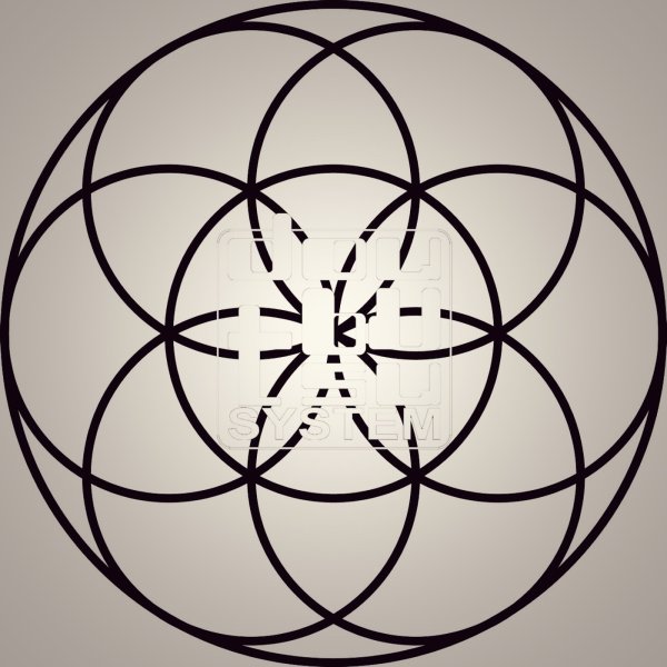 Vesica Piscis цветок жизни