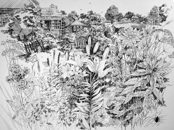 Графика тушью