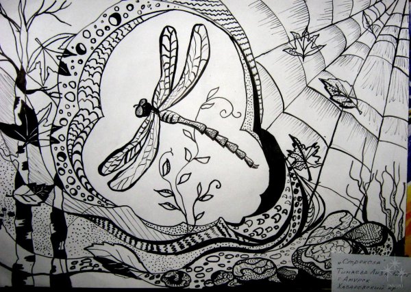 Графика тушью