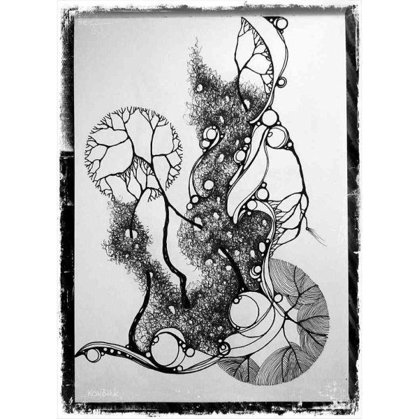 Современная Графика тушью