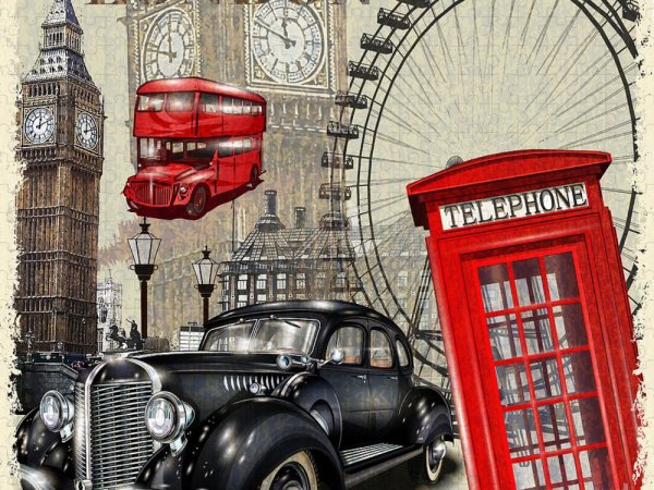 Американские постеры для интерьера