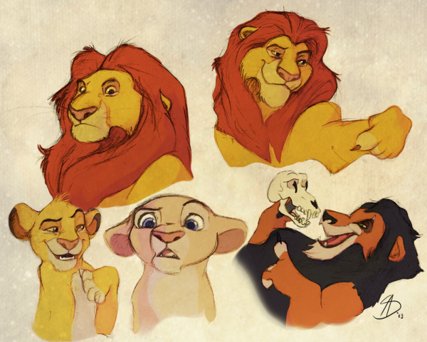 Муфаса Король Лев референс