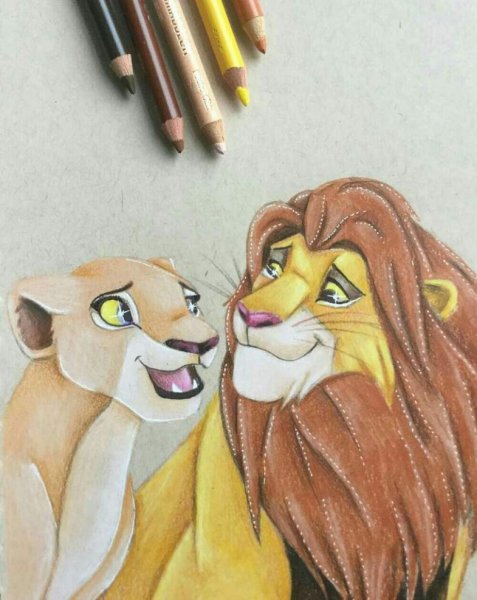 Скетчбук Король Лев