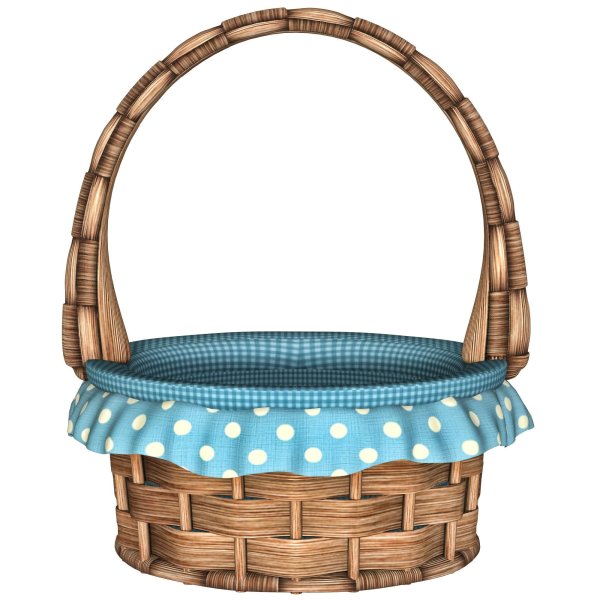 Дети с корзинкой