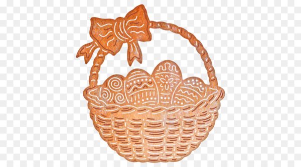 Красивая корзинка нарисованная