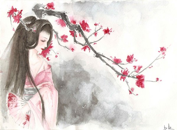 Китаянка с веером