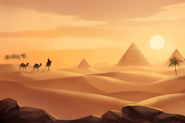 Пустыня Египет арт