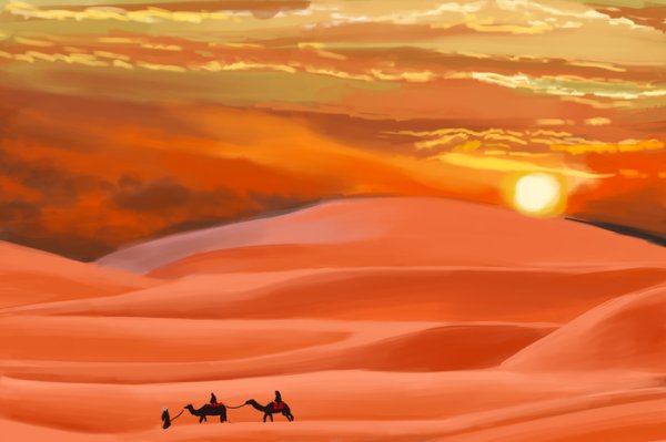 Пустыня Графика