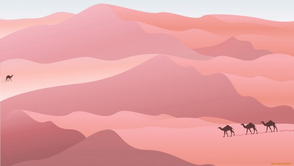 Минималистичная пустыня