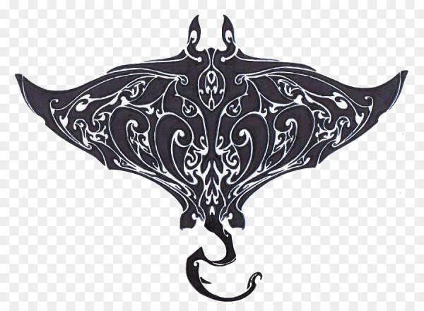 Стилизованный Скат