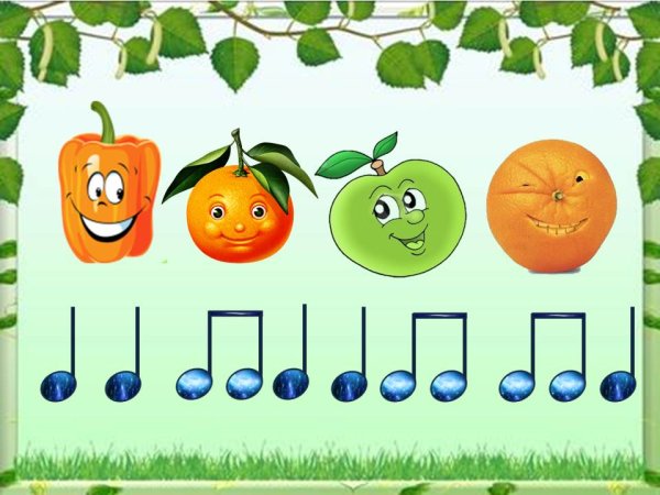 Ритмические карточки для детей