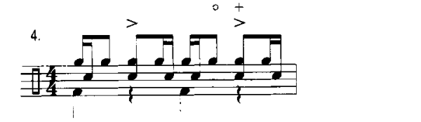 Ритмические рисунки для барабанов