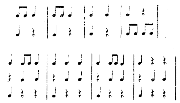 Ритмический рисунок в ритмике это