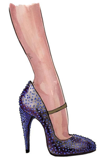 Эскизы туфель