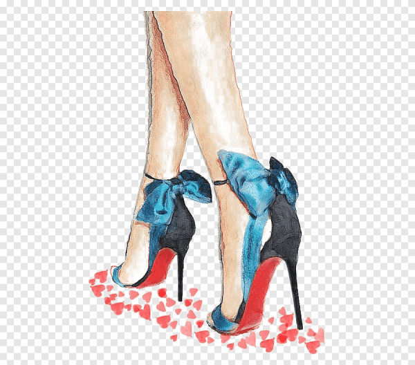 Каблук иллюстрация