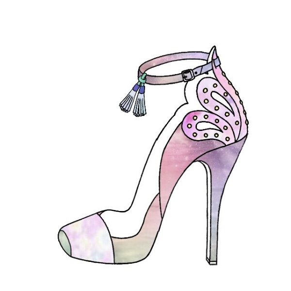 Туфли на каблуке карандашом