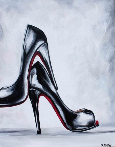 Картина каблуки