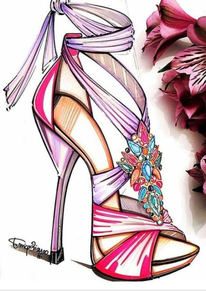 Модные иллюстрации