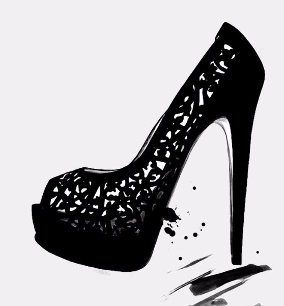Эскизы туфель