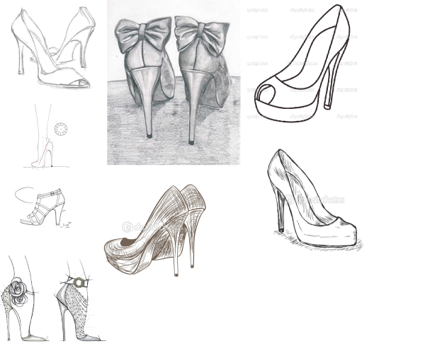 Пошагово на туфли