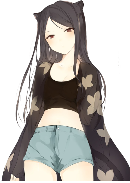 Милые аниме девочки