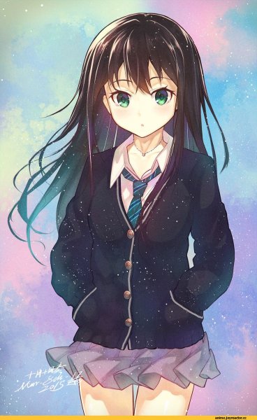 Эстетичные аниме девушки