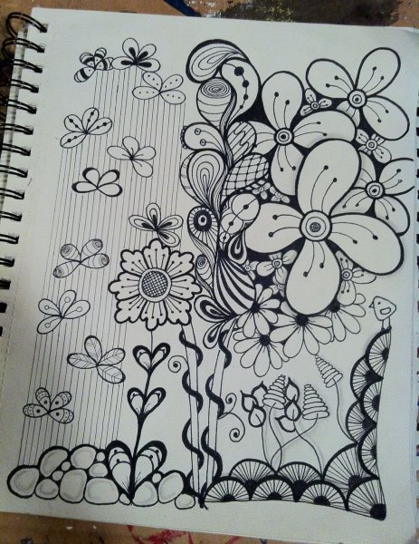 Идеи для рисования узоры