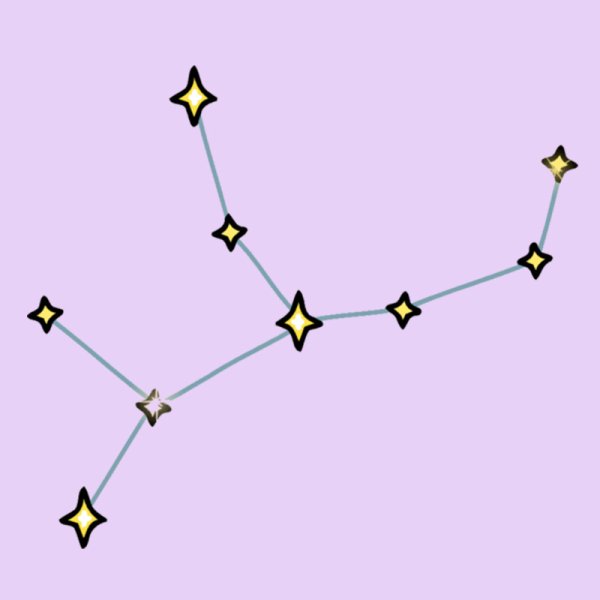 Созвездие Девы по точкам