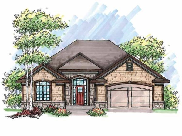 Рисуем коттедж