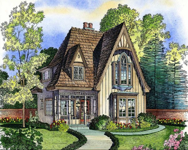 Victorian House Style Англия план