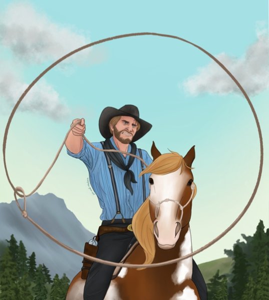 Ковбой Артур Морган