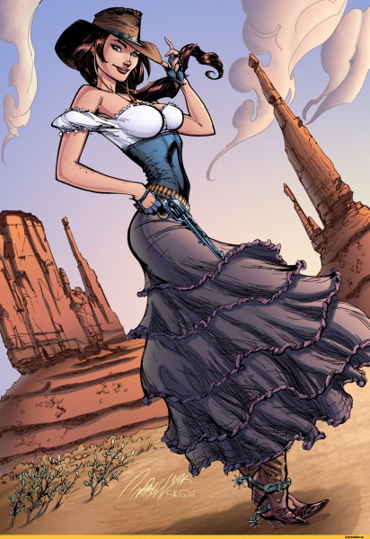 Вестерн стимпанк девушки