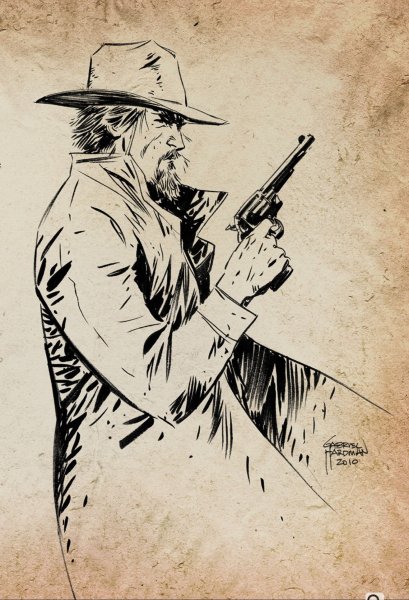 Рисунки в стиле вестерн