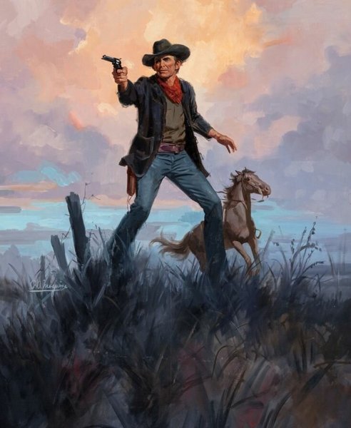 Джон Вест ковбой