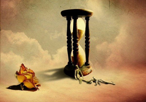 Песочные часы в живописи