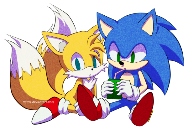 Тейлз и Соник и его друзья