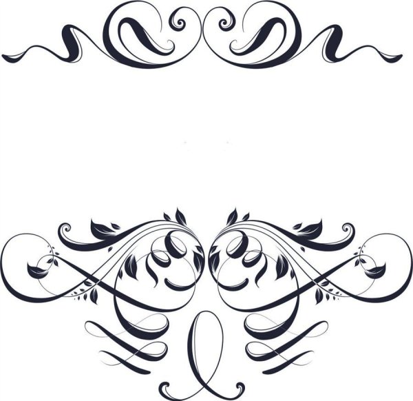 Каллиграфические завитушки